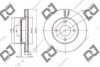 DJ PARTS BD1961 Brake Disc